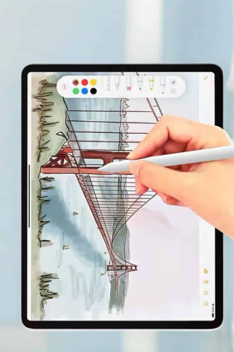 Tablet Kalemi iOS Android Windows Uyumlu Yedek Uçlu Universal Çizim Kalemi 4 Tablet Kalemi iOS Android Windows Uyumlu Yedek Uçlu Universal Çizim Kalemi - Görsel 4