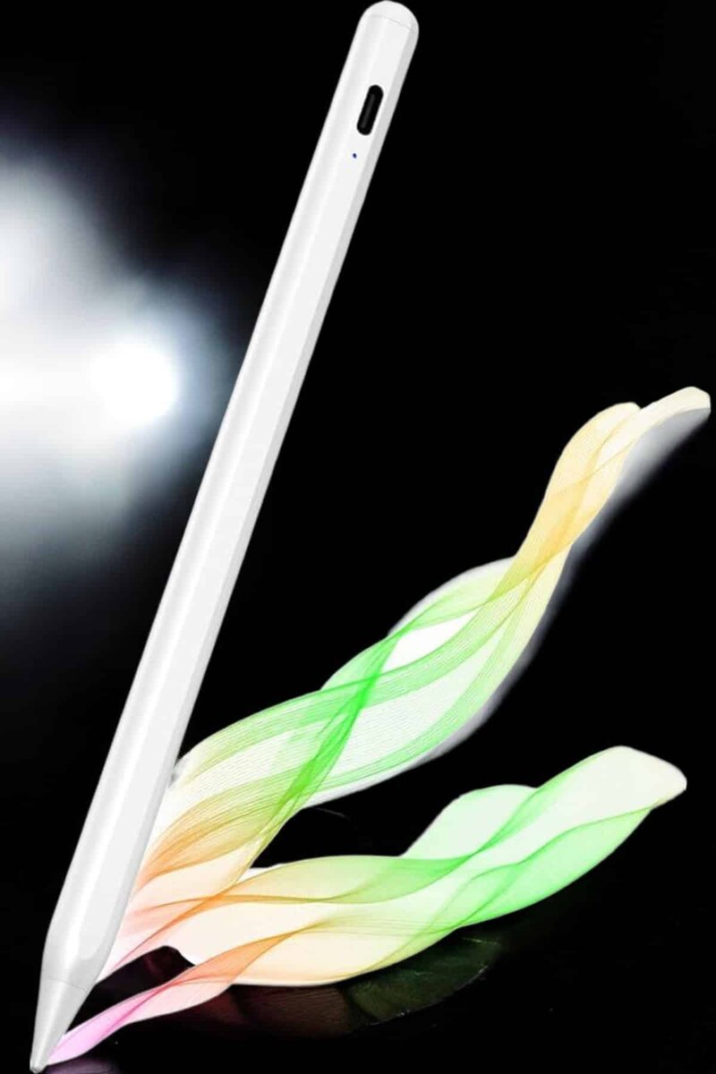 Dokunmatik Kalem Beyaz Şarjlı Yedek Uçlu Android ve İOS Uyumlu 3 Dokunmatik Kalem Beyaz Şarjlı Yedek Uçlu Android ve İOS Uyumlu - Görsel 3