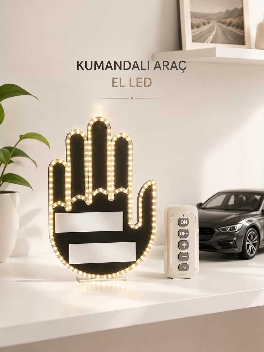 Aracınız İçin Eğlenceli ve Güvenli İletişim: LED Jest Lambası Uzaktan Kumandalı Kolay Montaj 1 Aracınız İçin Eğlenceli ve Güvenli İletişim: LED Jest Lambası Uzaktan Kumandalı Kolay Montaj