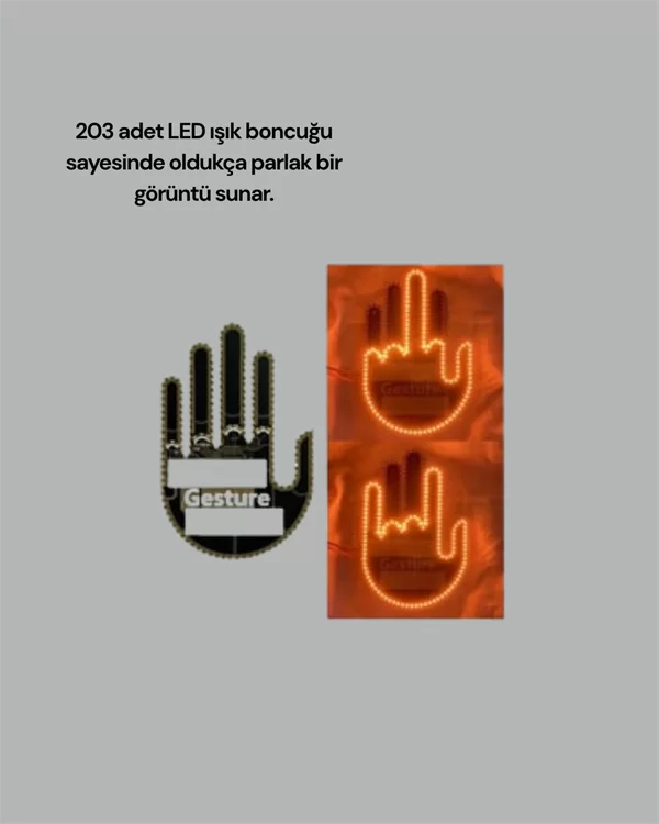 Aracınız İçin Eğlenceli ve Güvenli İletişim: LED Jest Lambası Uzaktan Kumandalı Kolay Montaj 3 Aracınız İçin Eğlenceli ve Güvenli İletişim: LED Jest Lambası Uzaktan Kumandalı Kolay Montaj - Görsel 3