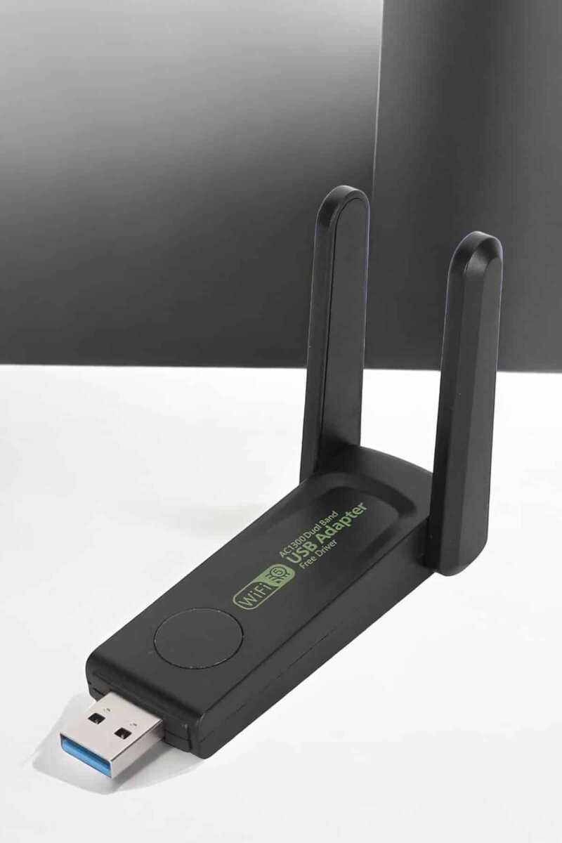 Wifi Alıcı Wifi Adaptörü USB Girişli 3.0 2 Wifi Alıcı Wifi Adaptörü USB Girişli 3.0 - Görsel 2