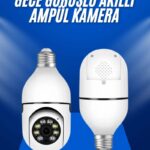 Ev Kamerası Wifi Kamerası Gece Görüşlü Akıllı Ampül Kamera