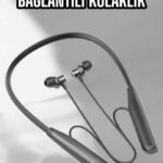 Boyun Bantlı Bluetooth Kulaklık Yüksek Ses Kaliteli 100 Saat Kulaklık