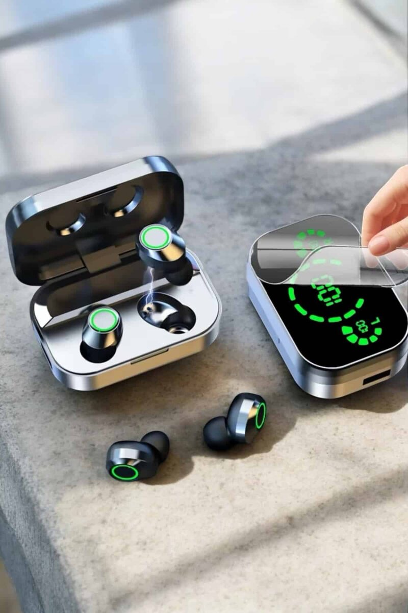 Bluetooth Kulaklık Mikrofonlu Dokunmatik Kontrol ANC Özelliği 3 Bluetooth Kulaklık Mikrofonlu Dokunmatik Kontrol ANC Özelliği - Görsel 3