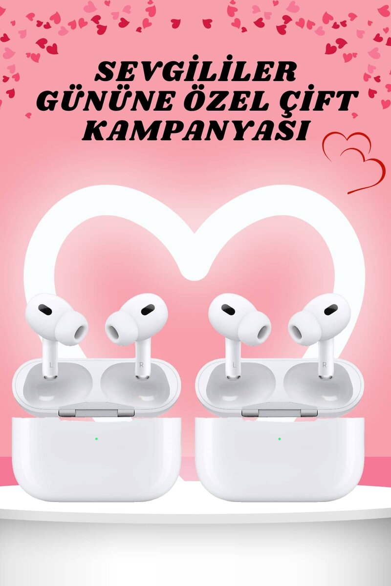 Sevgiliye Hediye Çift Kulaklığı Yeni Nesil Pro Kulaklık Sevgililer Gününe Özel Kampanya 1 Sevgiliye Hediye Çift Kulaklığı Yeni Nesil Pro Kulaklık Sevgililer Gününe Özel Kampanya