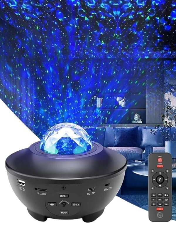 YUMURTA GÖRÜNÜMLÜ YILDIZLI PROJEKSİYON 1 YUMURTA GÖRÜNÜMLÜ YILDIZLI PROJEKSİYON