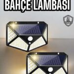 Bahçe Havuz Güneş Enerjili Solar Işıklandırma Sensörlü Bahçe Aydınlatma