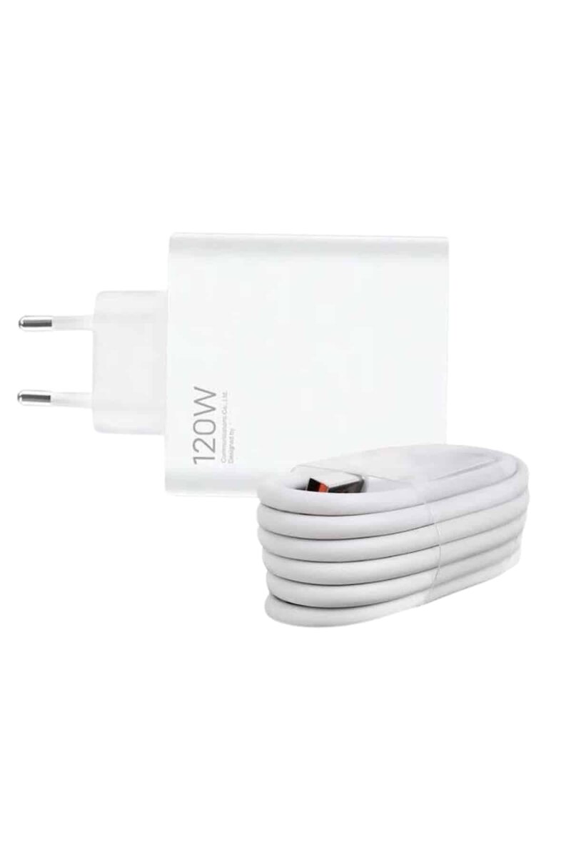 120 Watt Turbo Hızlı Şarj Aleti Seti Hızlı Şarj Adaptörü Beyaz 4 120 Watt Turbo Hızlı Şarj Aleti Seti Hızlı Şarj Adaptörü Beyaz - Görsel 4