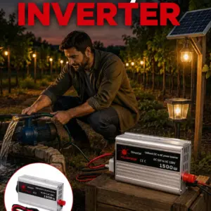 Akü Gücünü Ev Elektriğine Dönüştüren Güçlü İnvertör 1500W