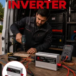 1500W Araç İnvertörü Elektronik Cihazlar İçin Yüksek Verimli Güç Dönüştürme Sistemi