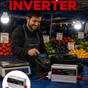 1500W Araç İnvertörü Güçlü Priz Çıkış