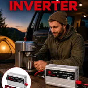 1500W Oto Güç İnverteri Araç Aküsünden Güvenli Elektrik Sağlayan Çevirici