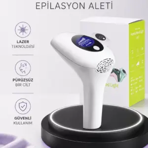 IPL Lazer Teknolojili Dijital Ekranlı Epilasyon Cihazı