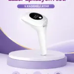 IPL Lazer Epilasyon Aleti 5 Kademeli Güç Ayarlı