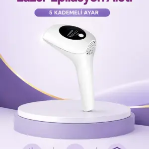 IPL Lazer Epilasyon Aleti 5 Kademeli Güç Ayarlı