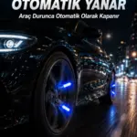 Hareketle Yanan LED Sibop Işığı 4'lü Araç Lastik Lambası