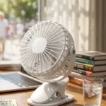 Şarjda ve Fişte Çalışabilen Portatif Mini Fan