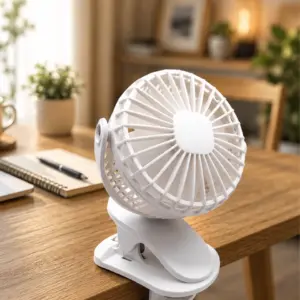 Araç ve Kamp Kullanımına Uygun Döner Başlıklı Fan