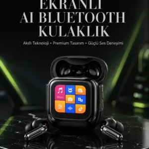Akıllı Dokunmatik Kontrol AI Özellikli Bluetooth Kulaklık