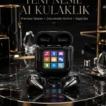 AI Bluetooth Kulaklık Akıllı Dokunmatik Kontrol Özellikli