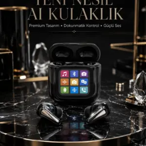 AI Bluetooth Kulaklık Akıllı Dokunmatik Kontrol Özellikli