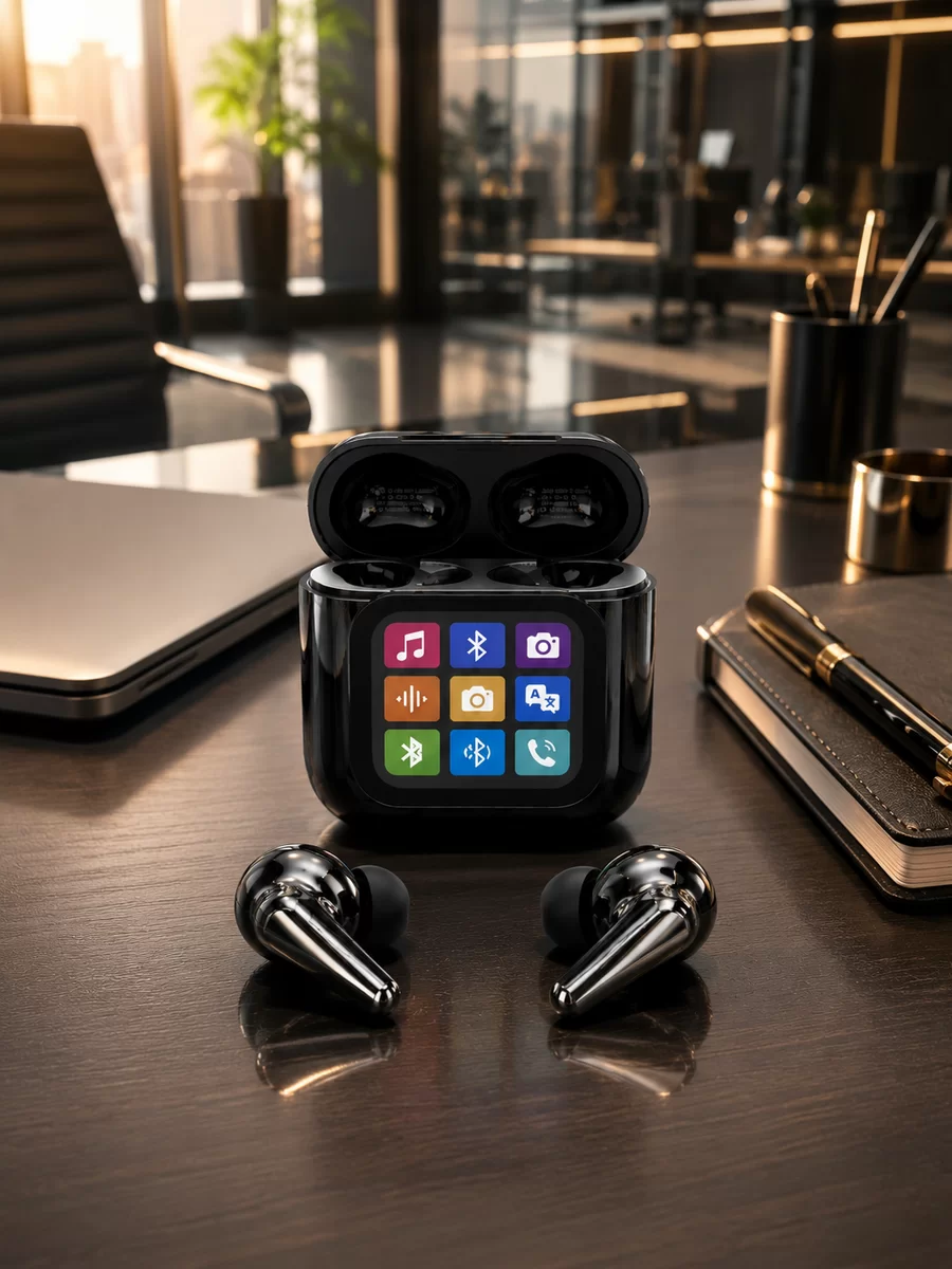 AI Bluetooth Kulaklık Akıllı Dokunmatik Kontrol Özellikli 4 AI Bluetooth Kulaklık Akıllı Dokunmatik Kontrol Özellikli - Görsel 4