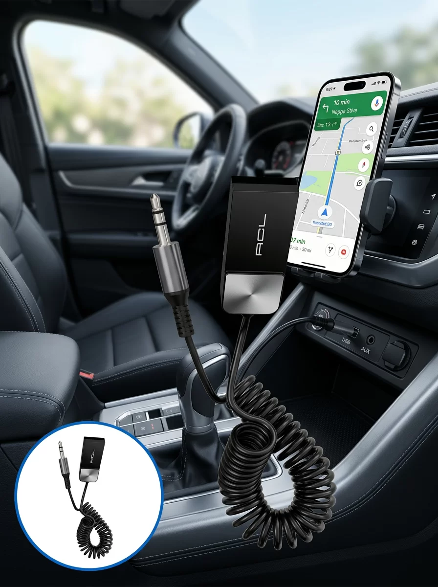 USB Bluetooth AUX Ses Adaptörü Kablosuz Müzik Aktarım Cihazı 2 USB Bluetooth AUX Ses Adaptörü Kablosuz Müzik Aktarım Cihazı - Görsel 2
