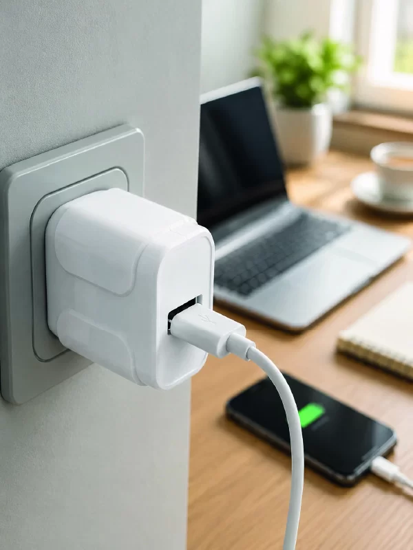 12W USB Şarj Adaptörü 5V 2.4A Hızlı ve Güvenli Şarj Başlığı 4 12W USB Şarj Adaptörü 5V 2.4A Hızlı ve Güvenli Şarj Başlığı - Görsel 4