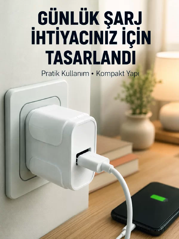 Akıllı Güvenlik Korumalı USB Şarj Başlığı 12W Güç Çıkışı 1 Akıllı Güvenlik Korumalı USB Şarj Başlığı 12W Güç Çıkışı