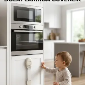 Bebek Güvenlik Dolap Kilidi Çok Amaçlı Çocuk Emniyet Kilit Sistemi