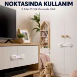 2'li Çocuk Güvenlik Kilidi Ev İçi Koruma Seti