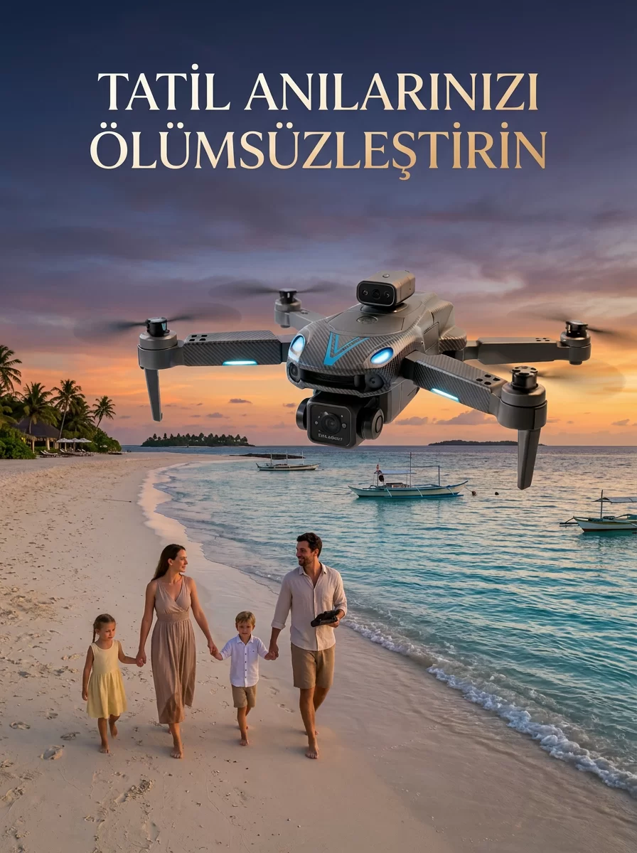Canlı Görüntü Aktarımlı Katlanabilir Kamera Dron 1 Canlı Görüntü Aktarımlı Katlanabilir Kamera Dron