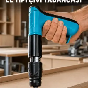 Profesyonel Manuel El Tipi Çivi Tabancası Ahşap Döşeme Montaj Aleti