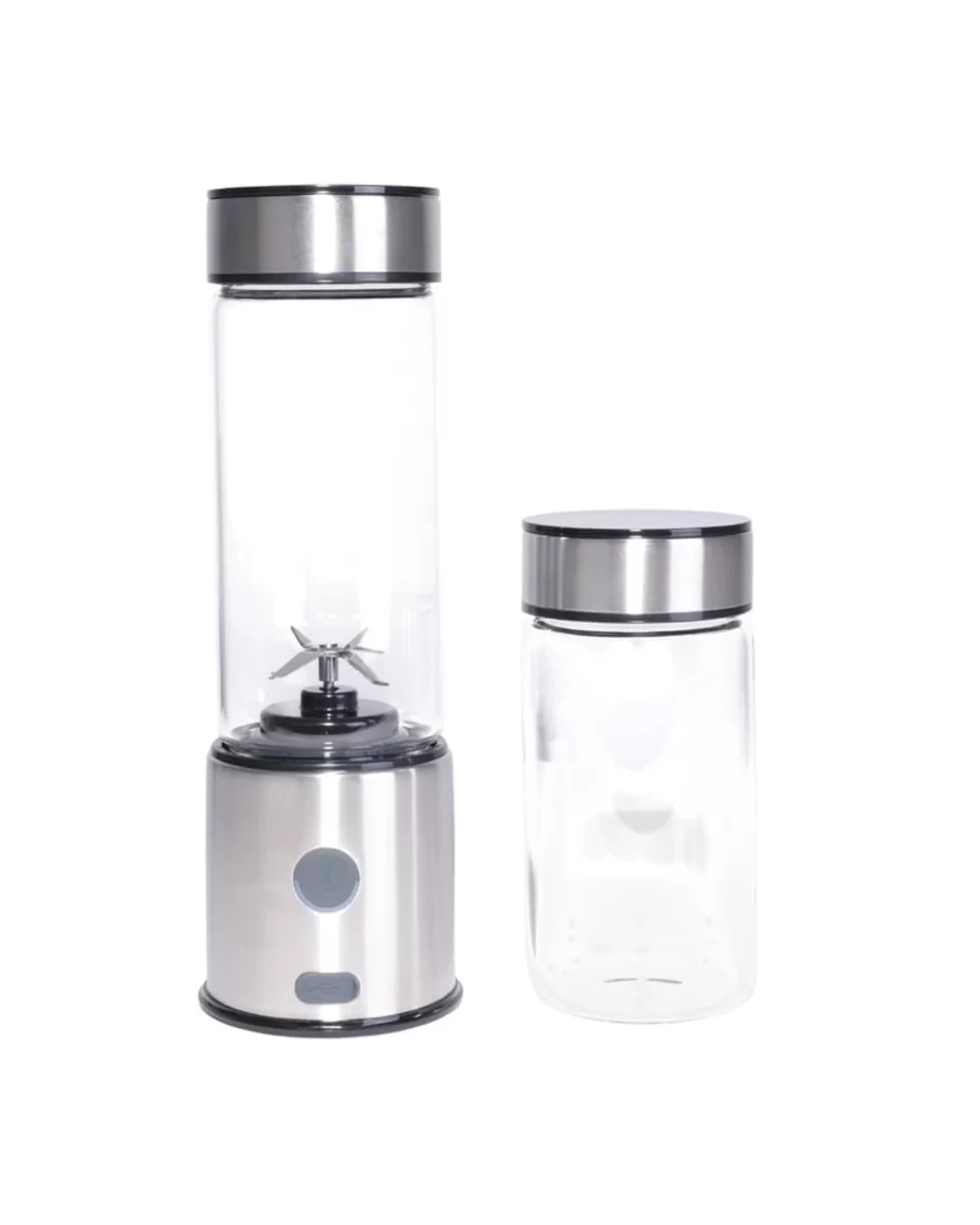 USB Type C Şarjlı Cam Blender 6 Bıçaklı Smoothie ve Shake Blender 2 USB Type C Şarjlı Cam Blender 6 Bıçaklı Smoothie ve Shake Blender - Görsel 2