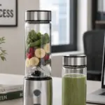 Kablosuz Cam Blender Yüksek Güçlü Smoothie Meyve Sebze Blenderı