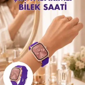Uzaktan Kamera Kontrollü Kadın Akıllı Saat Seti