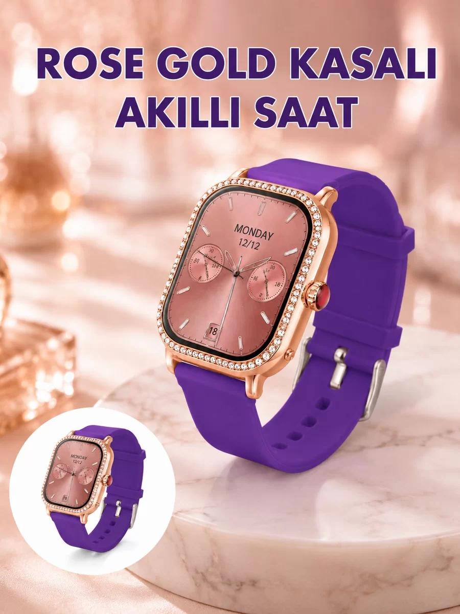 Alarm Takvim ve Hesap Makinesi Özellikli Akıllı Saat 1 Alarm Takvim ve Hesap Makinesi Özellikli Akıllı Saat