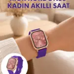 Arama Özellikli Dokunmatik Ekranlı Kadın Akıllı Saat