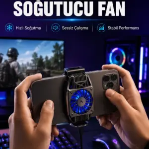 Mobil Telefon Soğutucu Fan Yüksek Soğutma Performansı