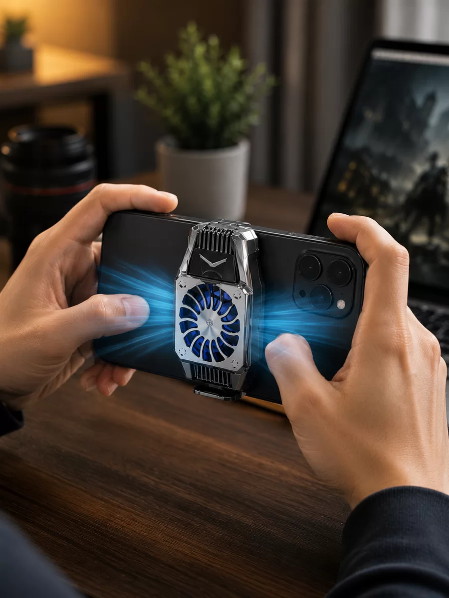 Mobil Telefon Soğutucu Fan Yüksek Soğutma Performansı 2 Mobil Telefon Soğutucu Fan Yüksek Soğutma Performansı - Görsel 2
