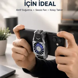 Telefon Isınmasını Azaltan Aktif Fanlı Soğutucu Sistemi