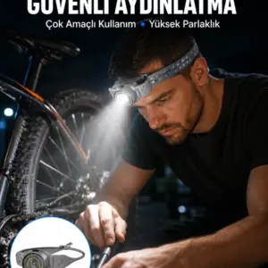 Ayarlanabilir Baş Bantlı LED Kafa Lambası Çok Amaçlı Aydınlatma Çözümü