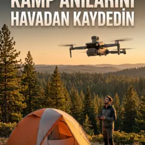 Haydiburaya 36 GPS Destekli Katlanabilir Çift Kameralı Drone Ekranlı Kumandalı