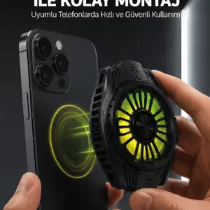 Soğutma Teknolojili RGB Işıklı Telefon Soğutucu
