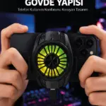 Telefon ve Tablet Uyumlu Manyetik Mobil Soğutucu Fan