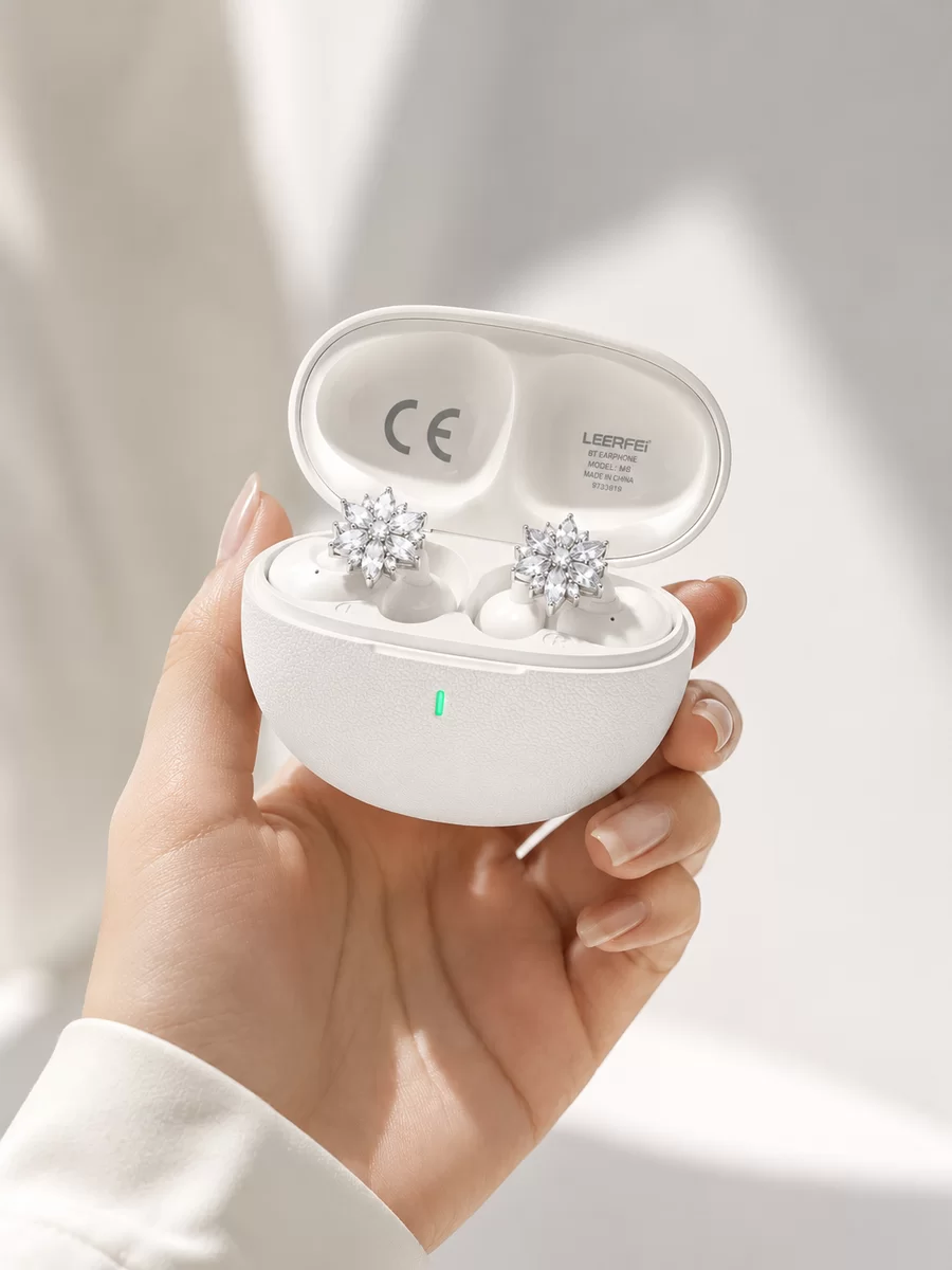 Bluetooth Bağlantılı Küpeli Kablosuz Kulaklık Uzun Pil Ömrü 4 Bluetooth Bağlantılı Küpeli Kablosuz Kulaklık Uzun Pil Ömrü - Görsel 4