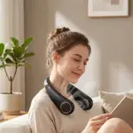 Gizli Turbo Tasarımlı Sessiz Çalışan Boyun Fanı