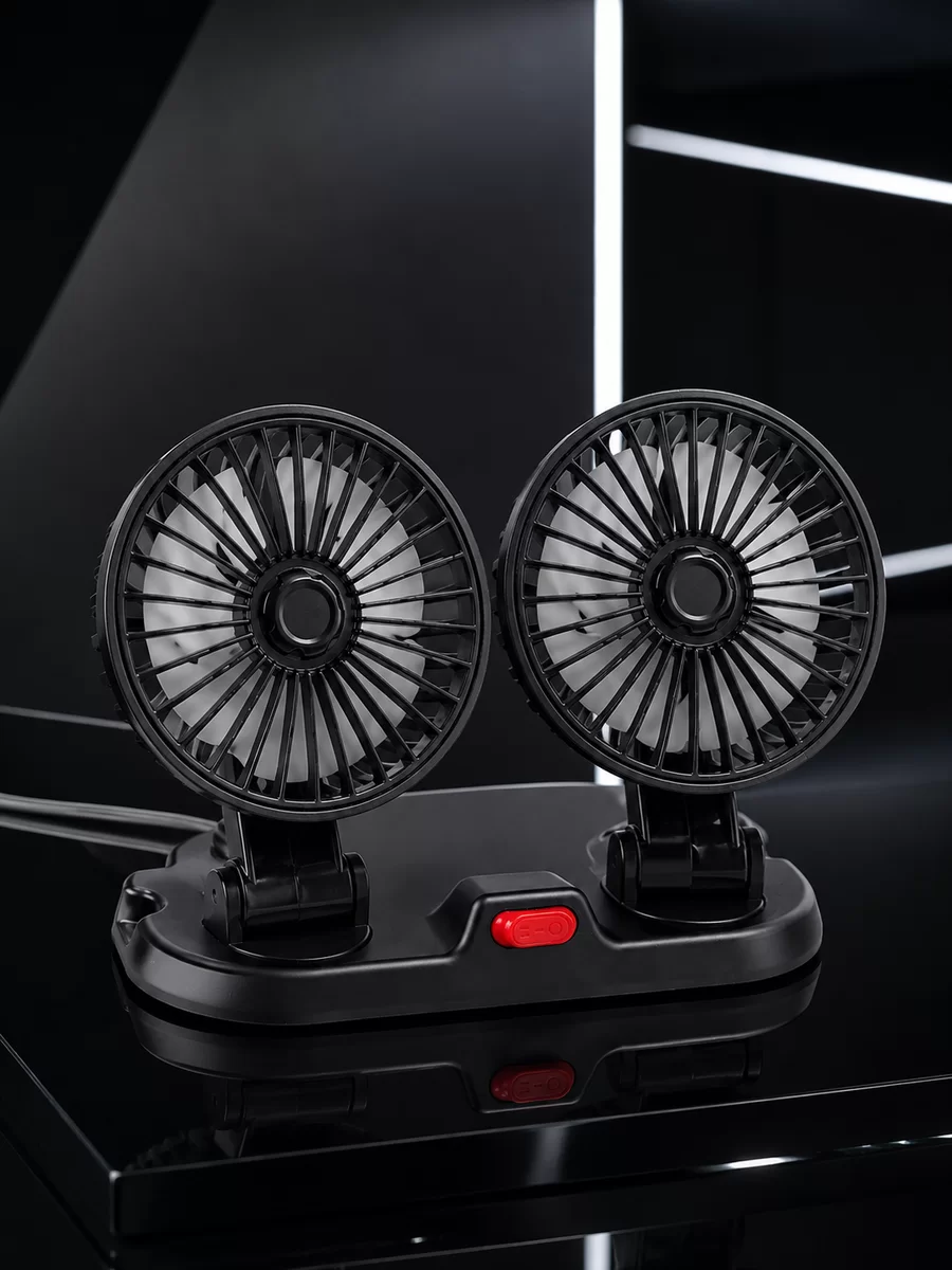 Çift Başlıklı Araç İçi USB Vantilatör Soğutucu Fan 3 Çift Başlıklı Araç İçi USB Vantilatör Soğutucu Fan - Görsel 3