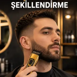 Çift Kademeli Güç Modlu Kablosuz Kişisel Bakım Seti