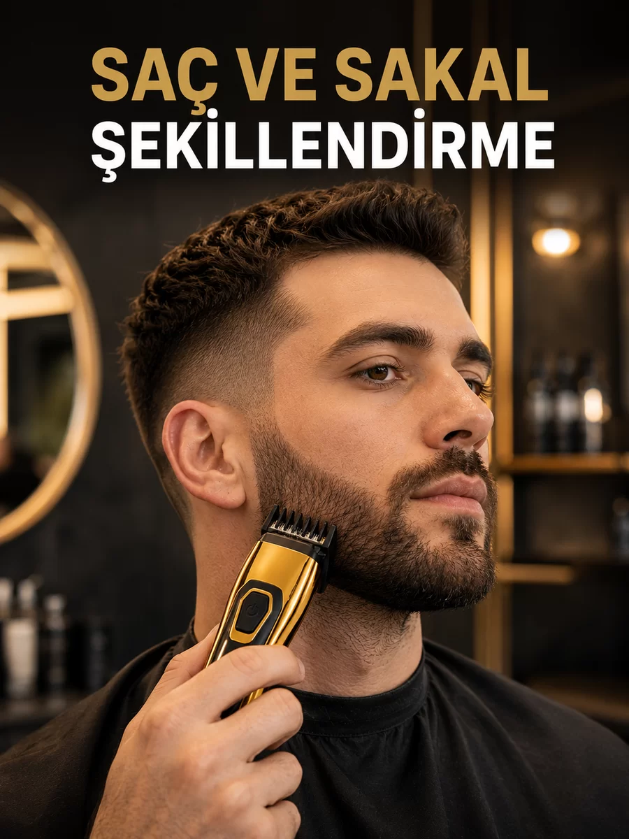 Çift Kademeli Güç Modlu Kablosuz Kişisel Bakım Seti 1 Çift Kademeli Güç Modlu Kablosuz Kişisel Bakım Seti